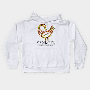 Sankofa (Go back and get it) Kids Hoodie